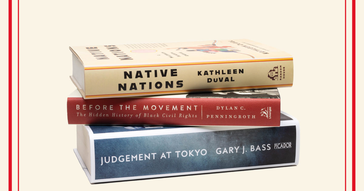 Native Nations, African American legal lives and Asia on Trial: Finalists for the 2024 Cundill History Prize Announced