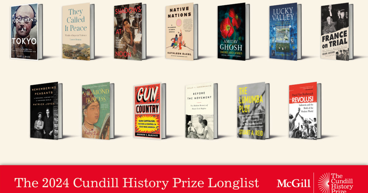 The 2024 Cundill History Prize Longlist